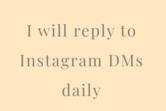manage your instagram dms and provide customer support
