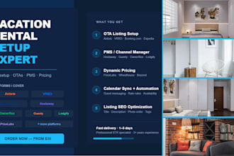 setup and optimize your airbnb, vrbo listing on hostaway guesty ownerrez lodgify