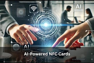 build a custom ai solution to solve your business problem, nfc business card app
