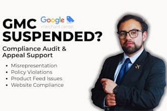 fix google merchant center suspension, misrepresentation and policy violations