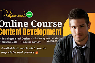 design webinar,elearning course,course slides, powerpoint presentation, brochure