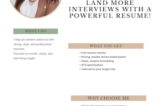 write edit or optimize your resume and cover letter