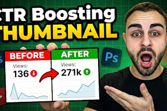 design mrbeast or youtube kids style thumbnail for you