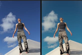do professional photo color grading and editing in photoshop