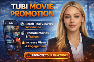organic tubi movie promotion, tubi viewer, movie viewers, and ranking