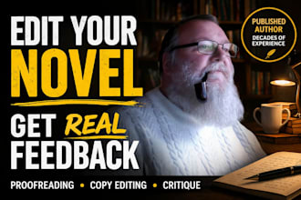 critique your novel chapter and give actionable feedback