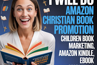 do amazon christian book promotion children book amazon kindle ebook marketing
