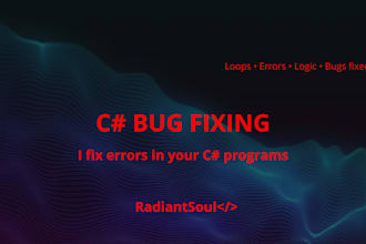 fix bugs in your c sharp code fast