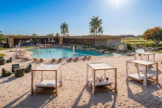 design resort development landscape,3d render,beachfront property,boutique hotel
