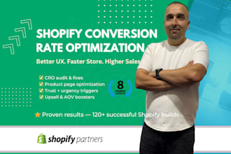 perform shopify cro audit and optimize UX for better conversion