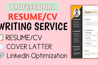 provide professional resumes writing services 1
