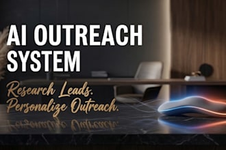 build your ai lead research and outreach system