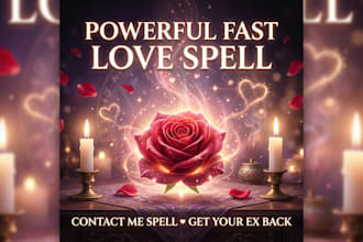 cast powerful fast love spell, contact me spell, get ex back