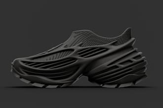 design a 3d printable shoe, sole, footwear stl file for fdm and tpu printing