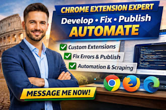 fix chrome firefox edge browser extension automation web scraping manifest v3