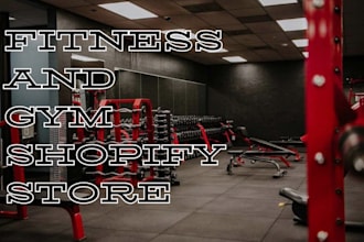 design a branded shopify store for health tech and wellness supplements