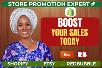 promote your store to increase traffic and sales