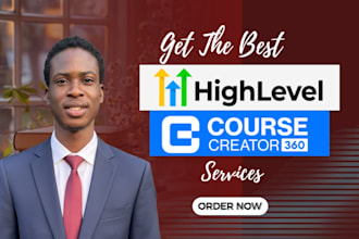 build gohighlevel course creator 360 sales funnel membership site cc360 expert