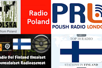 airplay your song on poland and finland radio live