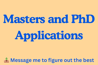 help you get into research based grad school and edit your sop
