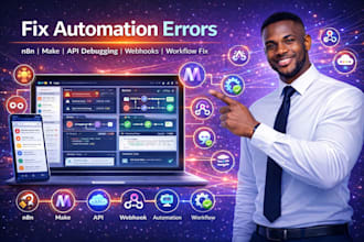 fix zapier webhook errors debug n8n make automation API