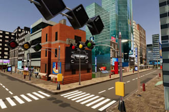 build roblox map in roblox studio or blender as roblox builder for roblox game