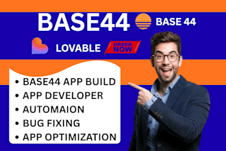 build, integrate and automate base44 apps, web apps and workflow solutions
