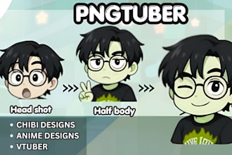 do pngtuber and chibi vtuber and live2d pngtuber anime streaming vtuber twitch