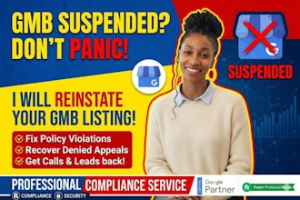 reinstate and fix suspended google my business profile gmb suspension