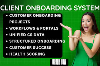 design a complete client onboarding process to save you time