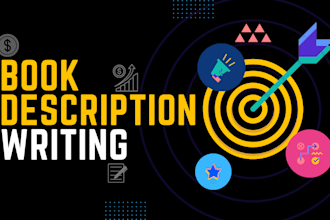 write SEO optimized book description for your book