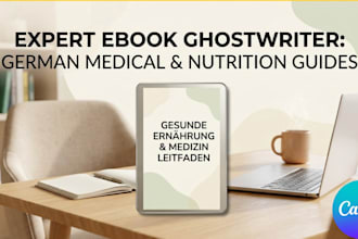 write german medical ebook, nutrition guide, health ebook, ebook ghostwriter