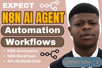 build n8n ai agent, n8n workflow or ai automation for coaches and businesses