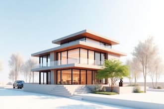create 2d, 3d project visualizations using structure studios