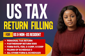 prepare and file irs form 5472 and 1120, 1040, schedule c for foreign owned llc