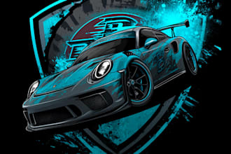 make a car logo design
