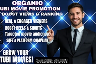 boost tubi promotion video promotion to grow your page