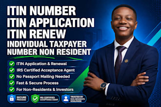 do itin application, itin renewal, and irs acceptance agent services