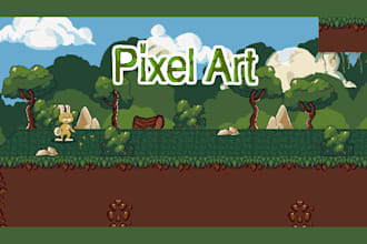 create pixel art tiles, props and backgrounds for your games