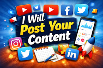post and promote your content on social media