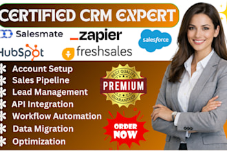 automate hubspot salesforce google sheet salesmate zapier integration freshsales