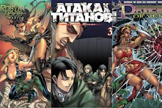 draw graphic novel cover, comic book cover, light novel cover, nsfw comic cover
