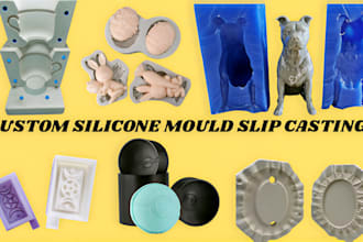 design silicone 3d mold stl for chocolate soap candy candle concrete print ready