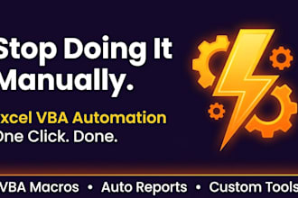 create excel vba macros to automate your repetitive tasks