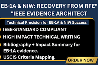 build eb1a peer review and ieee research evidence for niw