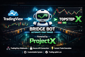 create a bridge bot from tradingview to topstepx