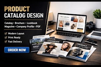 design luxury and unique clothing line sheets, fashion catalogs, apparel catalog