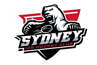 design best quality ice hockey team logo