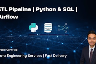 do python, sql, and scalable data pipelines