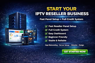 create reseller panel strong 8k, dream 4k, trex, b1g reseller opt, kid show, ssl